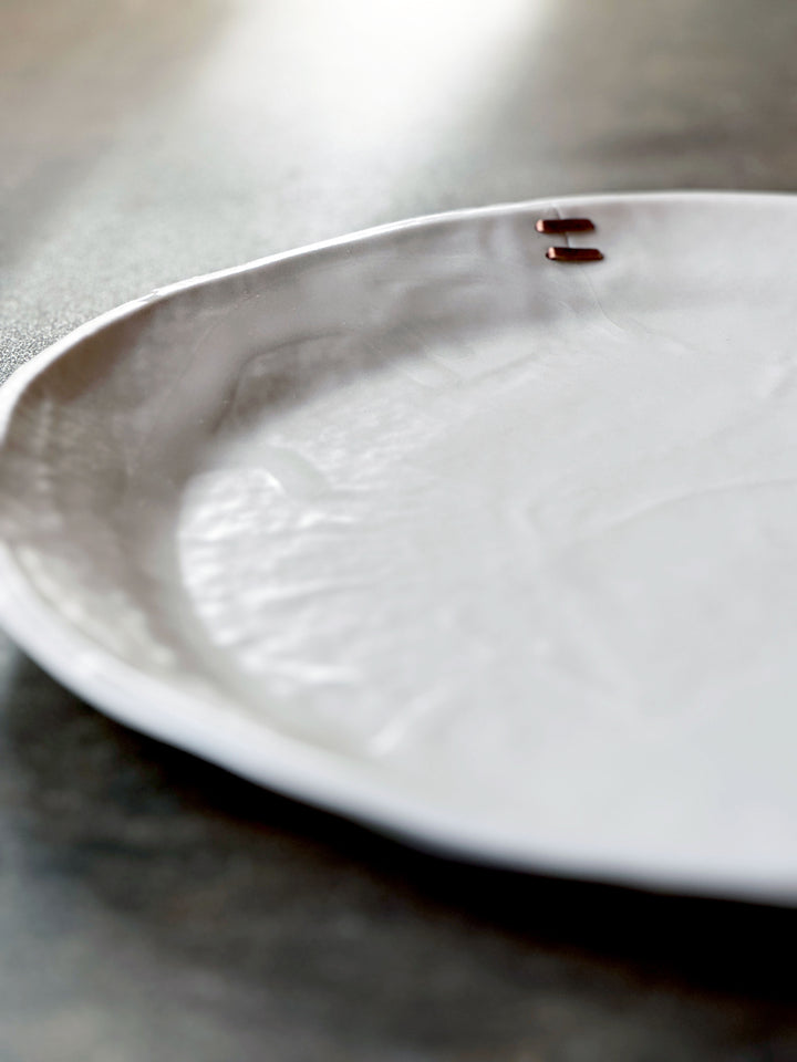 MEND Series 10: Wabi Dinner Plate in Foam