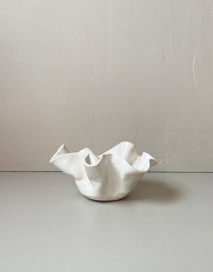 One Of A Kind Small Ruffle Bowl