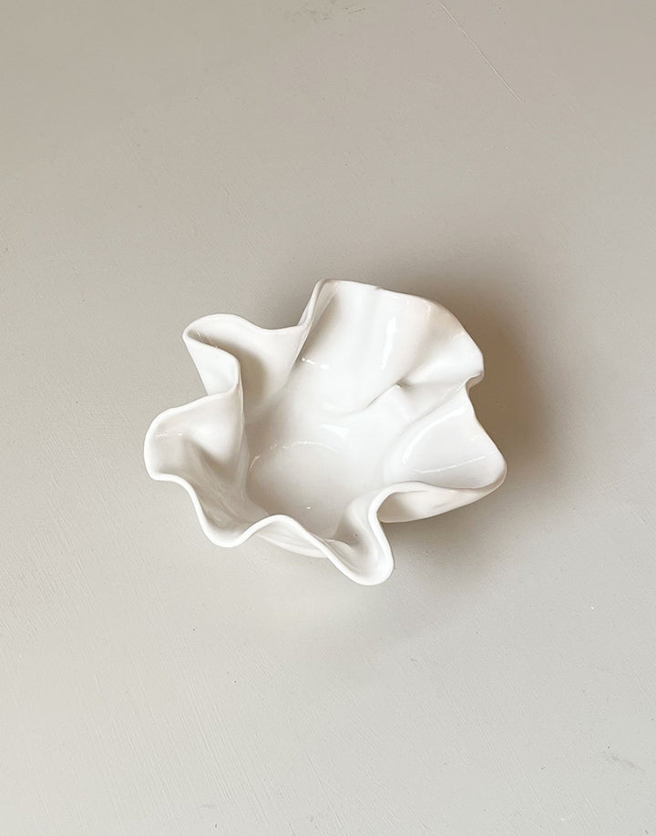 One Of A Kind Small Ruffle Bowl