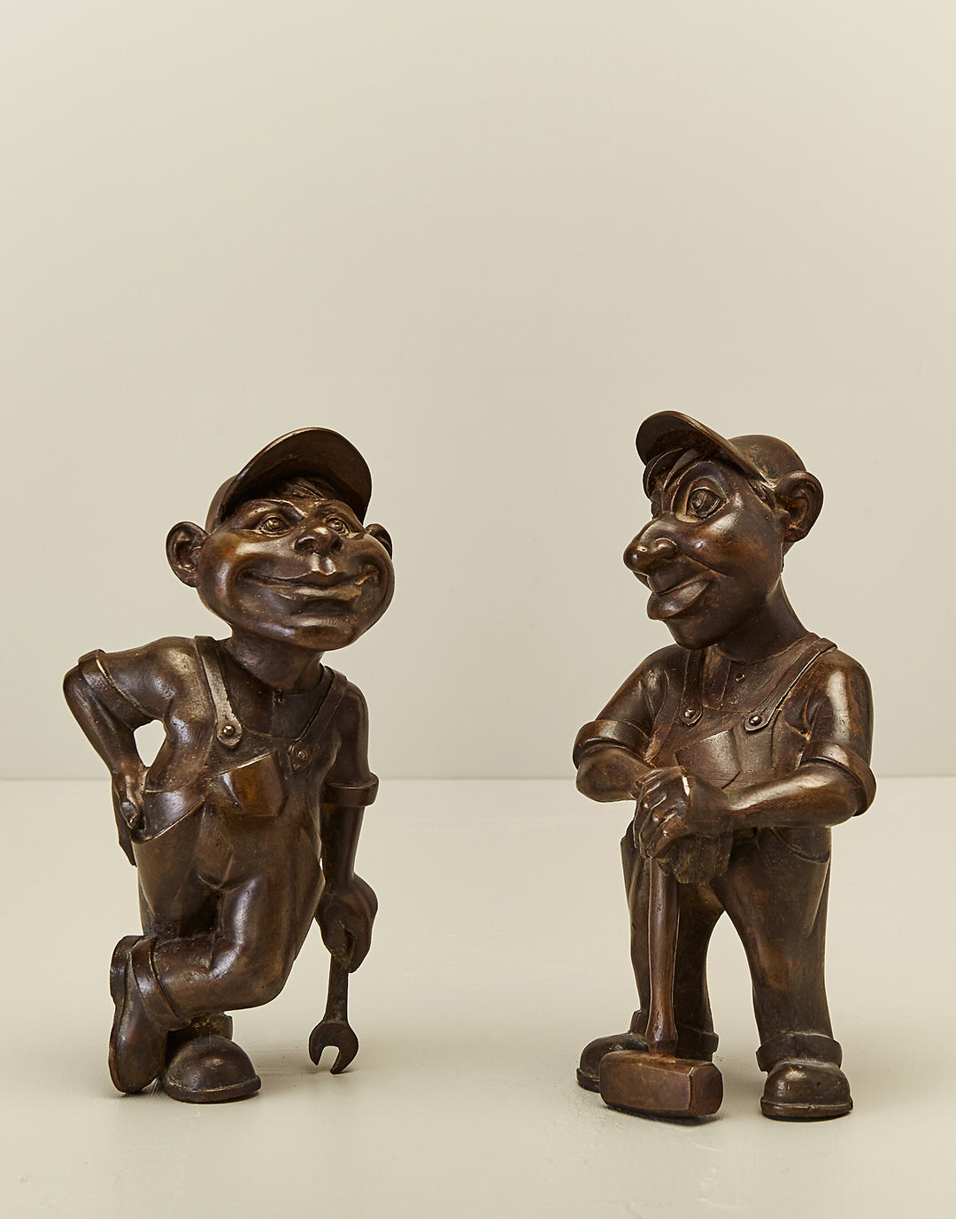 HANK + FRANK BRONZE SCULPTURES