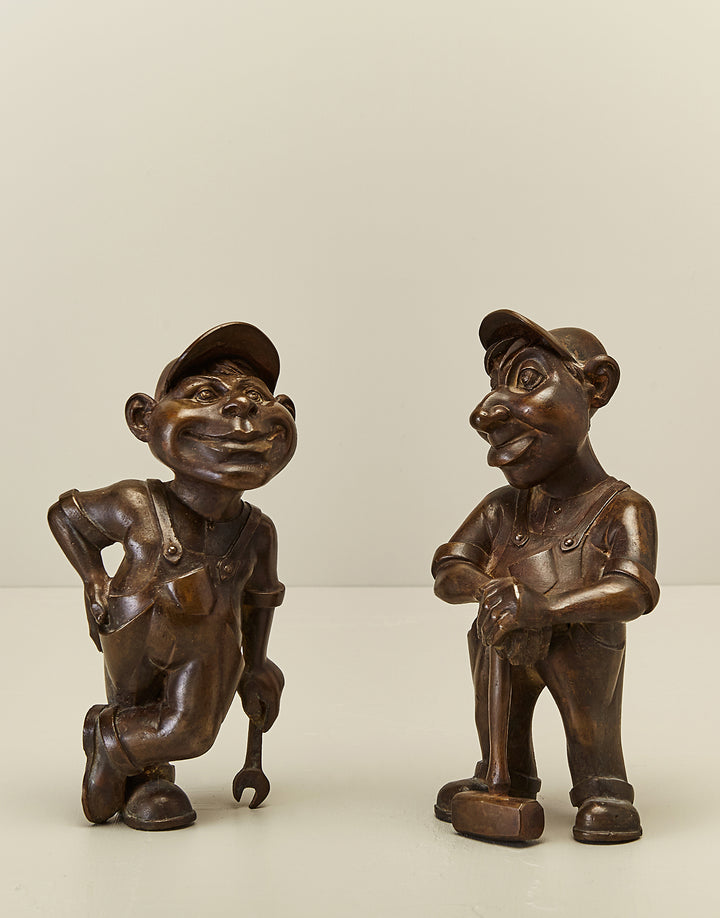 HANK + FRANK BRONZE SCULPTURES