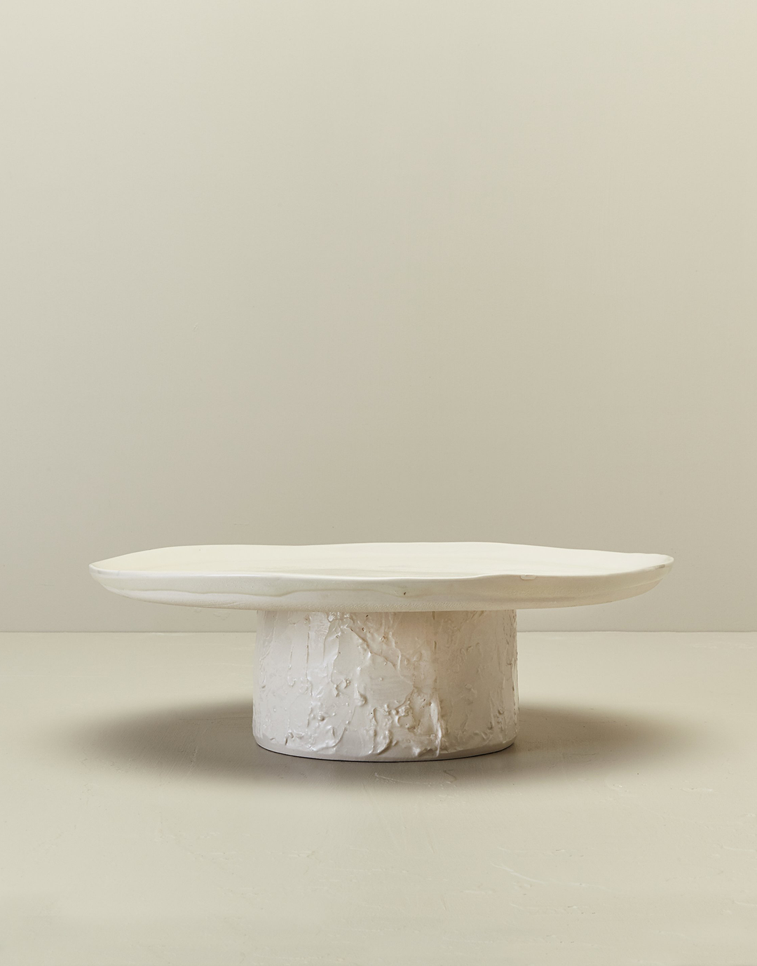 Stucco Cake Stand