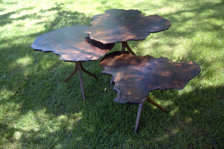 Burl End Tables