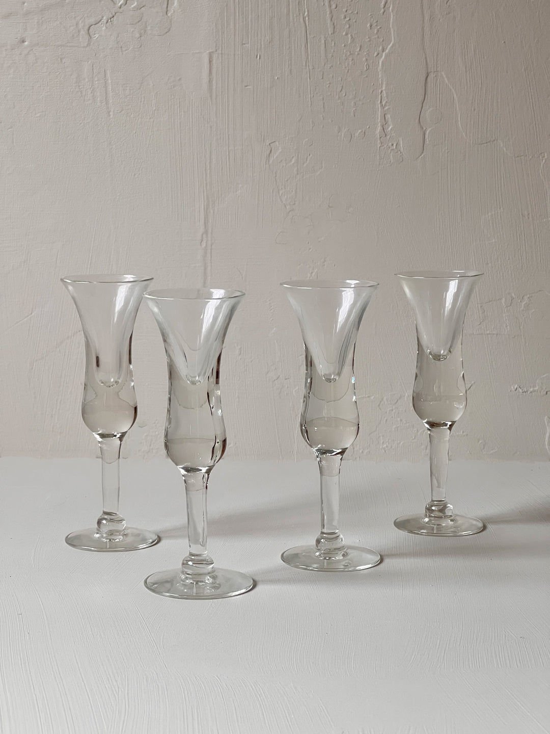 Swanky Vintage Holmegaard Aperitif Cordial Glasses (Set of 4)