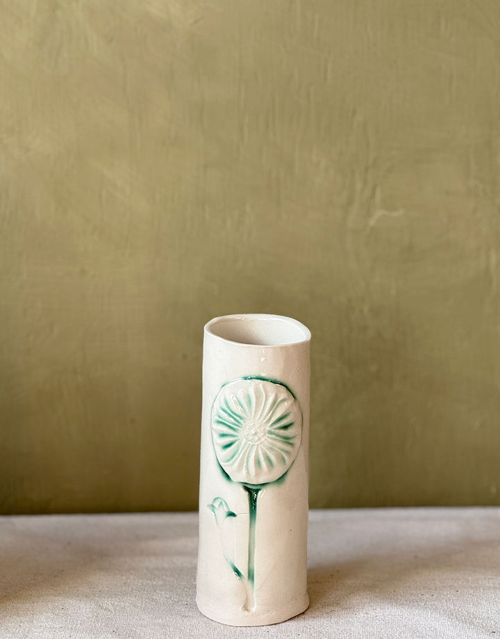 DBO Home + Sentiment Pottery | Short Skinny Cylinder Vase