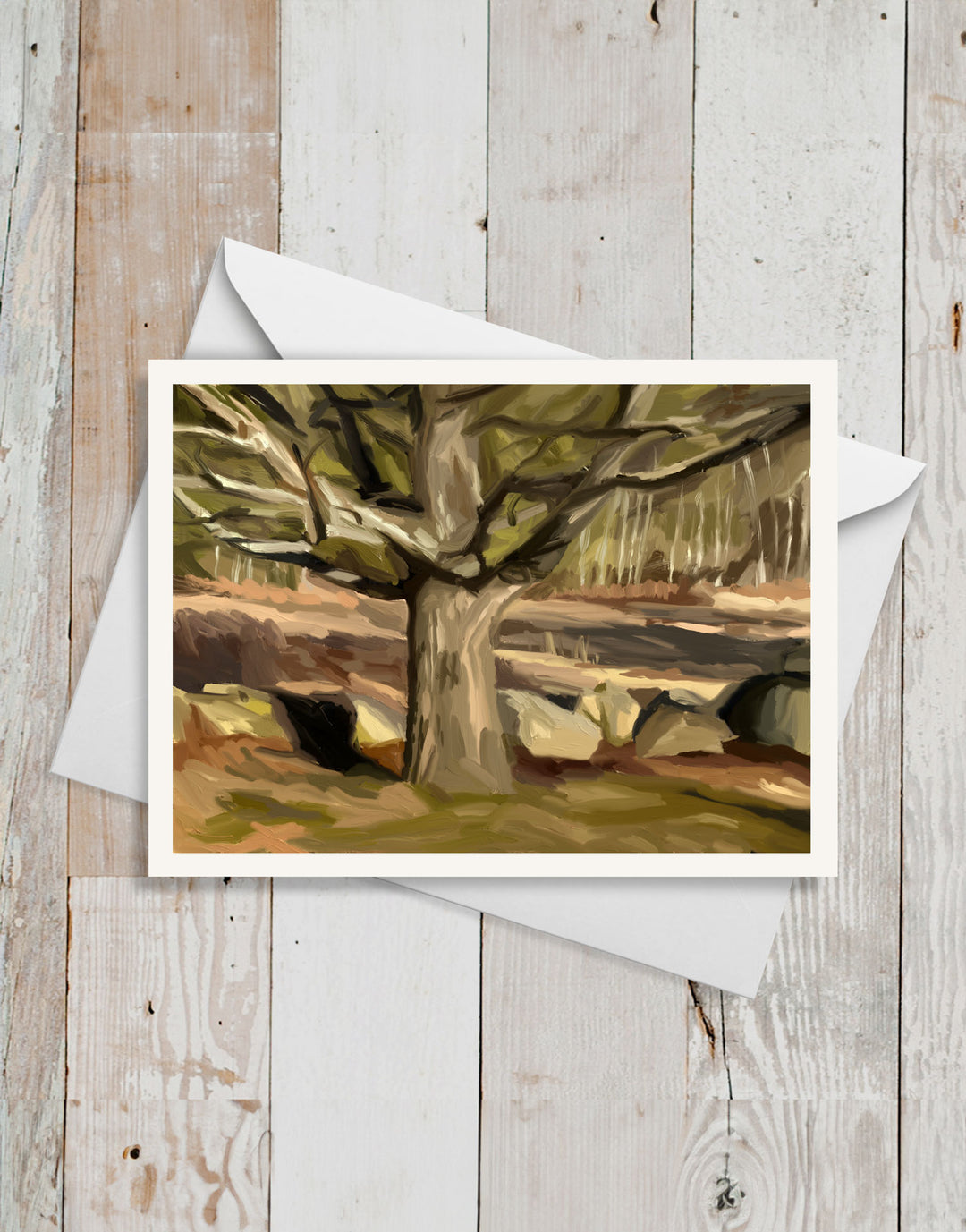 "Danny's Oak" Card Set of 6 by Russell Brandwein