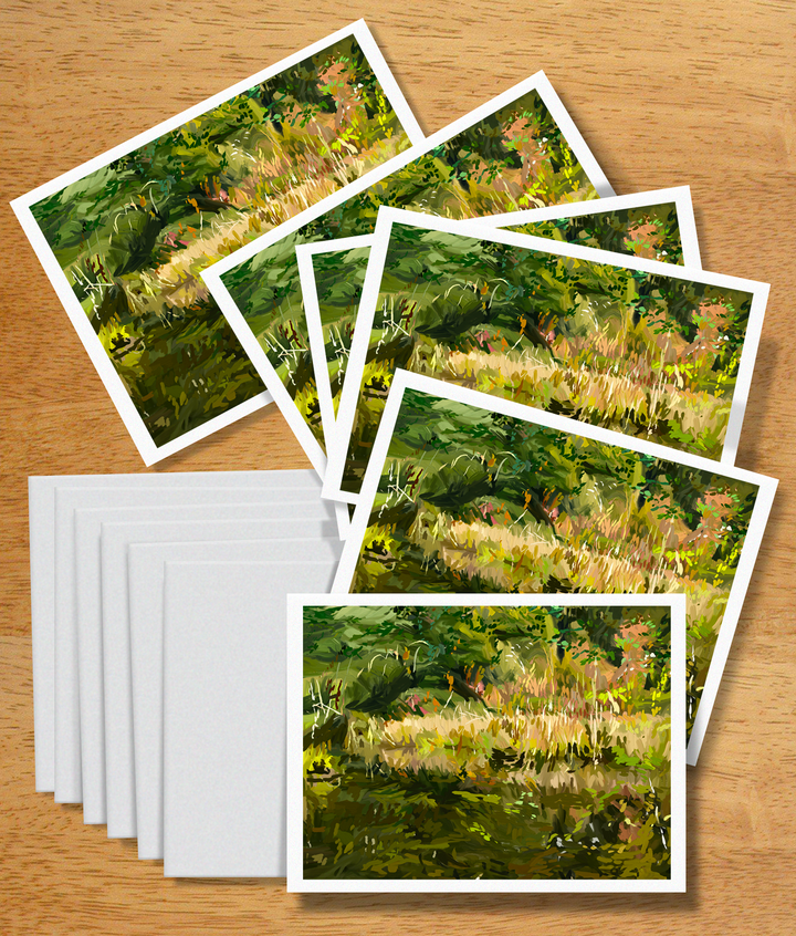 "Dinchadear" Card Set of 6 by Russell Brandwein