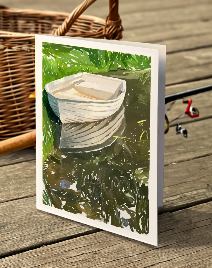 "Maine Dinghy" Card Set of 6 by Russell Brandwein