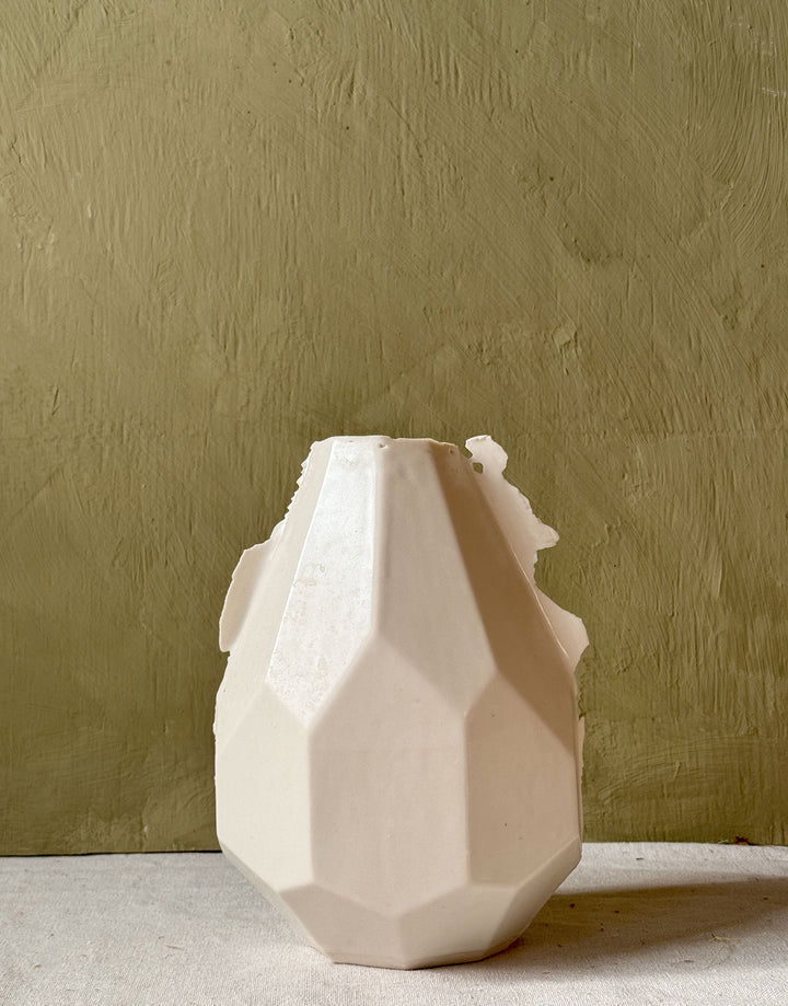 One-of-a-kind Edgy Battuto Vase