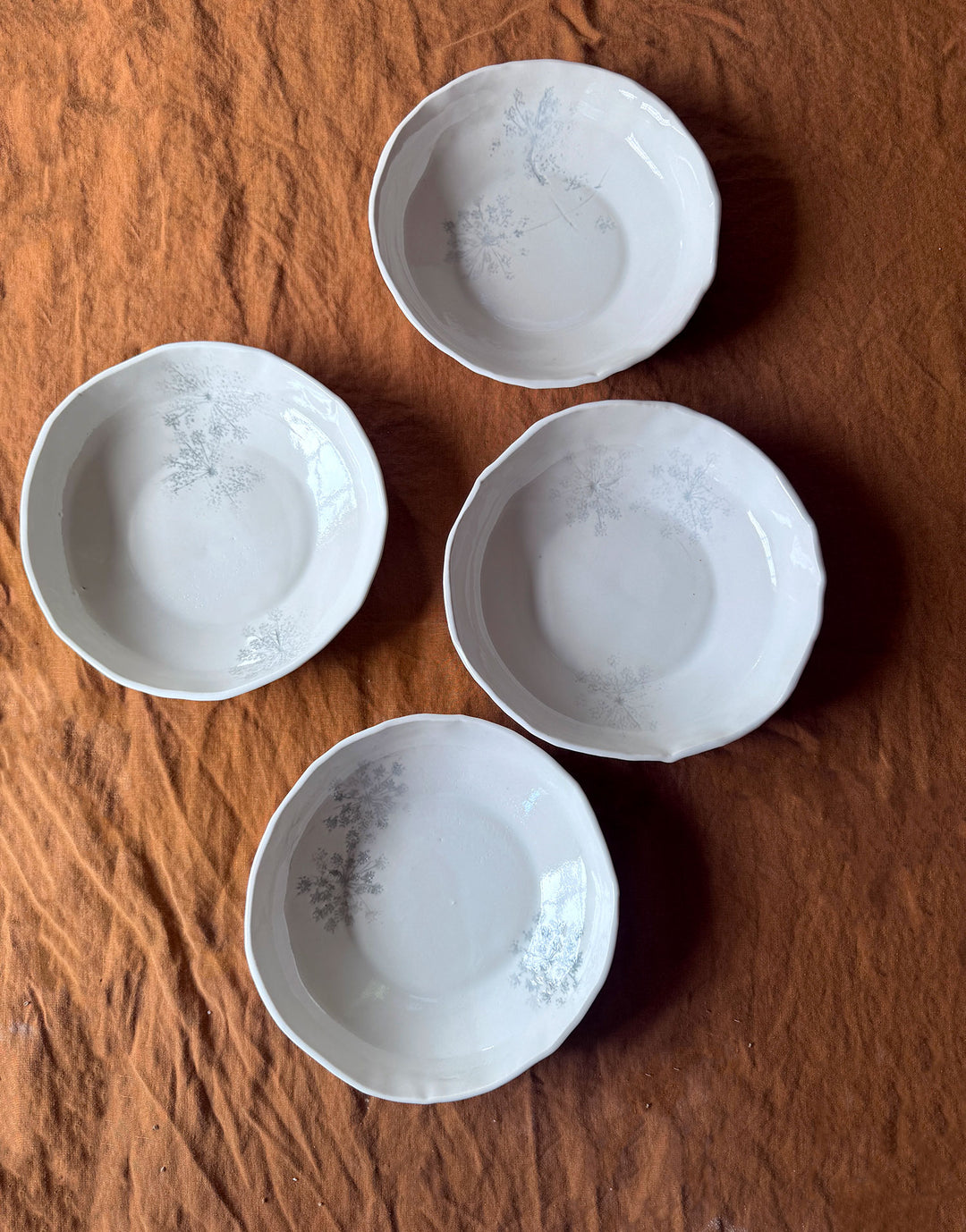 Queen Anne Small Bowl Set of Four (4)