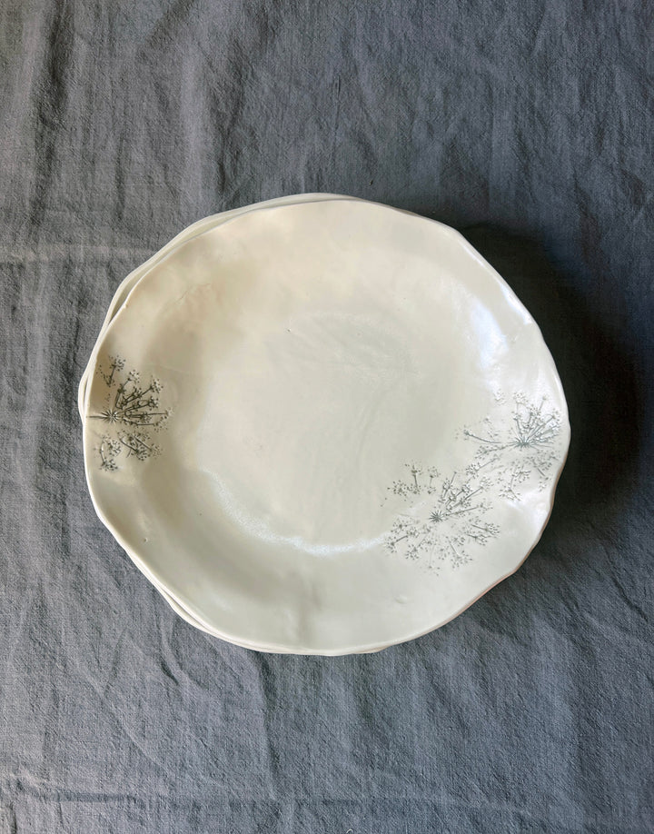Queen Anne's Ripple Pasta Bowl - Brown Sugar Glaze