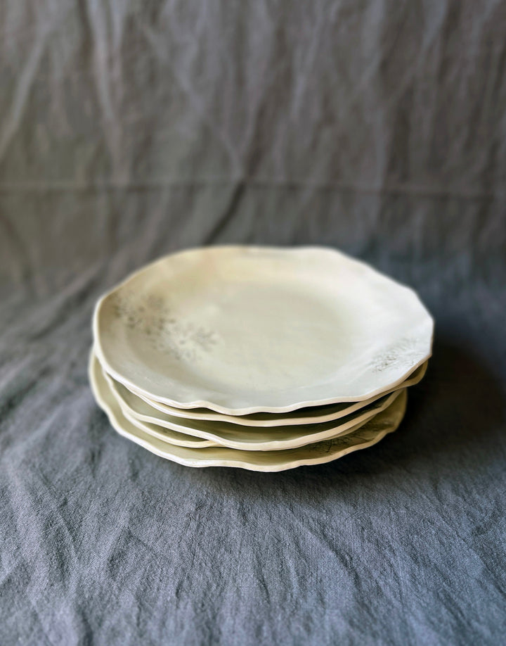 Queen Anne's Ripple Pasta Bowl - Brown Sugar Glaze