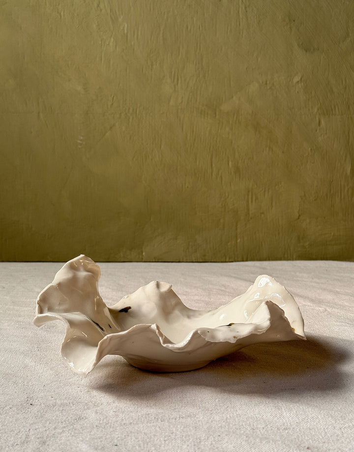 One-of-a-kind Ruffle Bowl