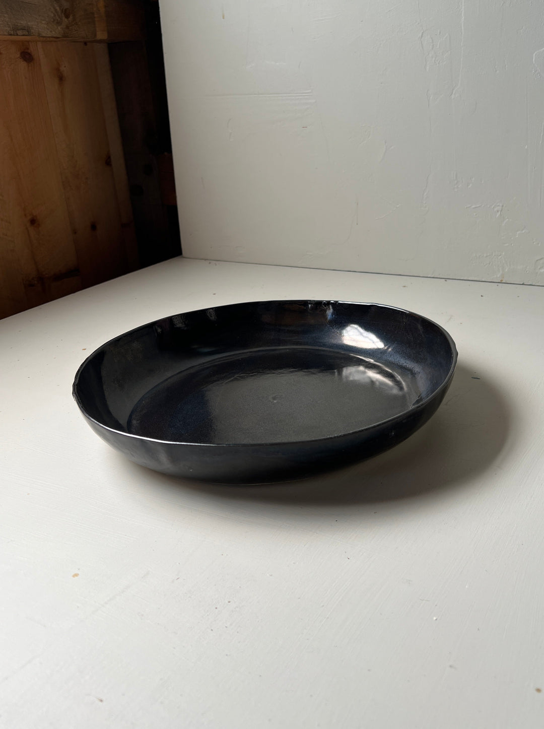 Bare Large Round Bowl in Mussel