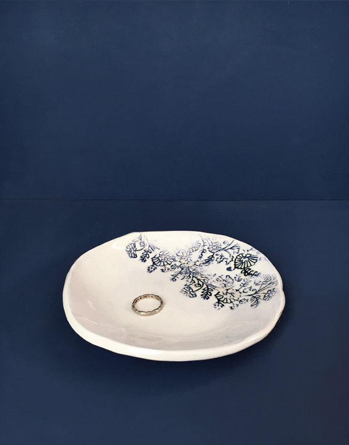 DBO HOME Handmade Porcelain Kashmir Little Bowl 