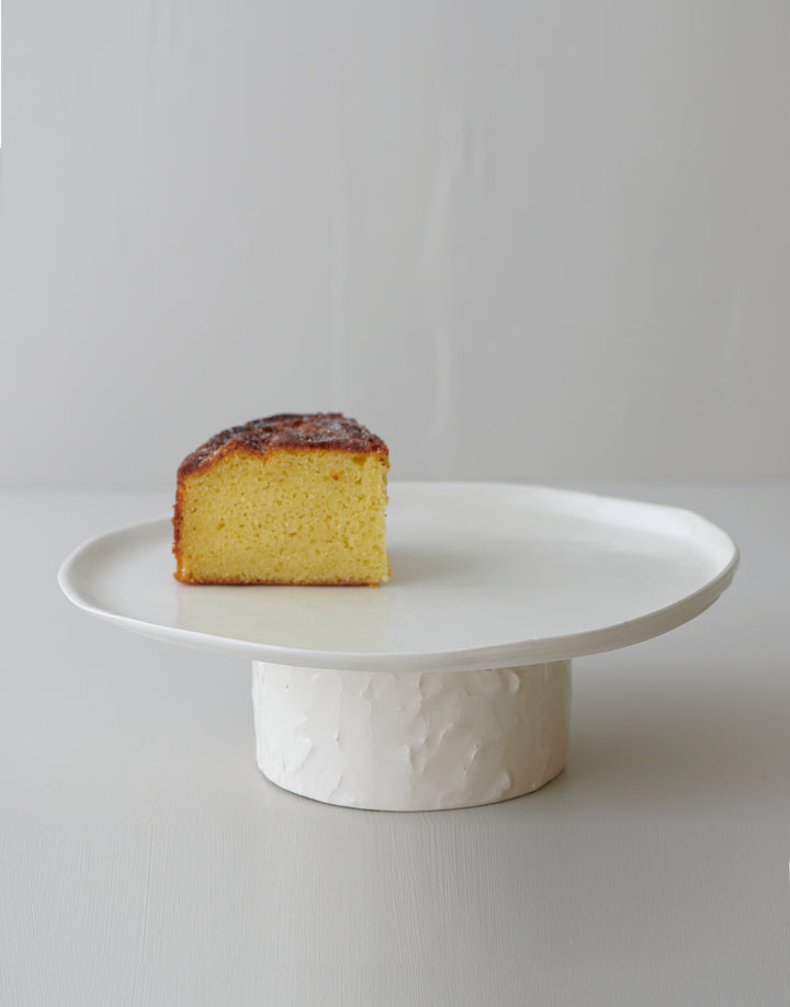 Stucco Cake Stand