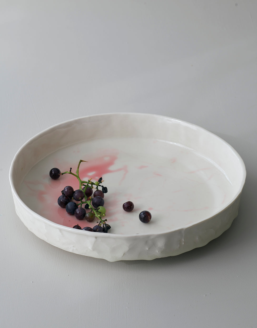 Stucco Serving Bowl