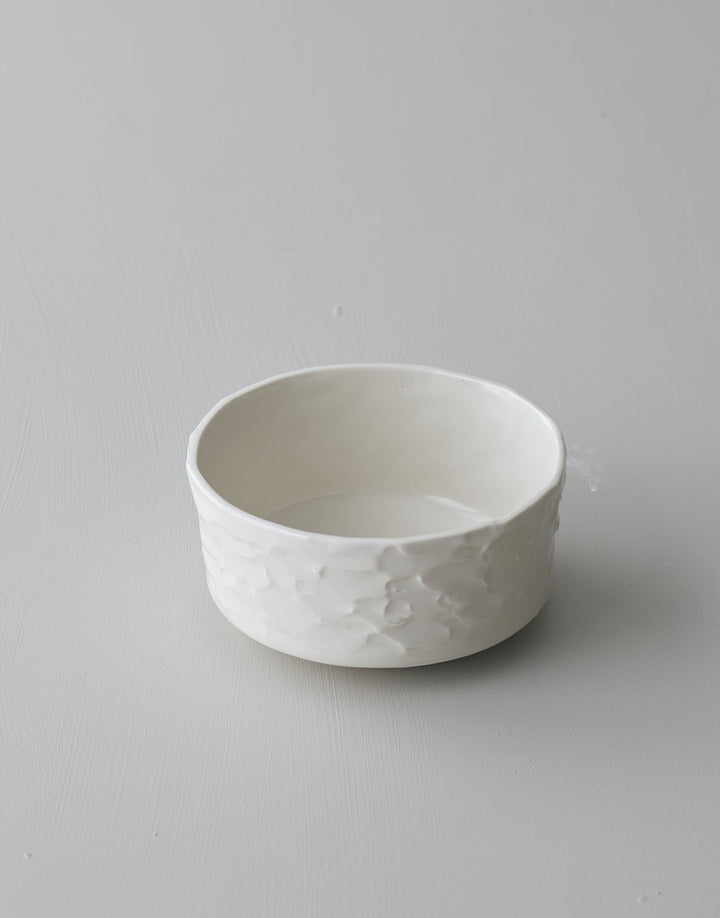 [READY TO SHIP]  Stucco Straight Bowl