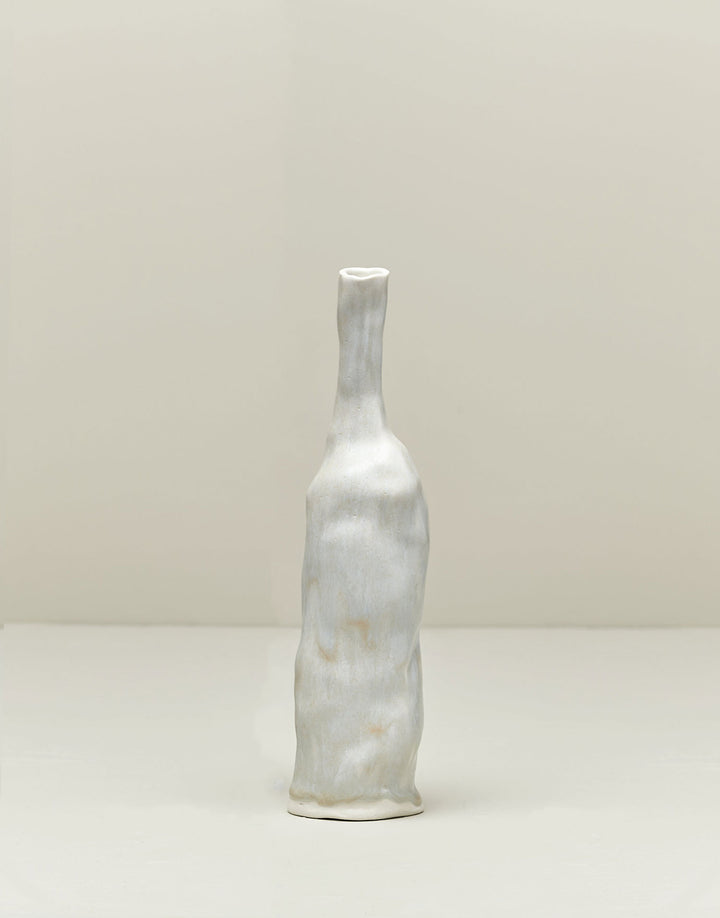 Set of One-Of-A-Kind Bottle Vases