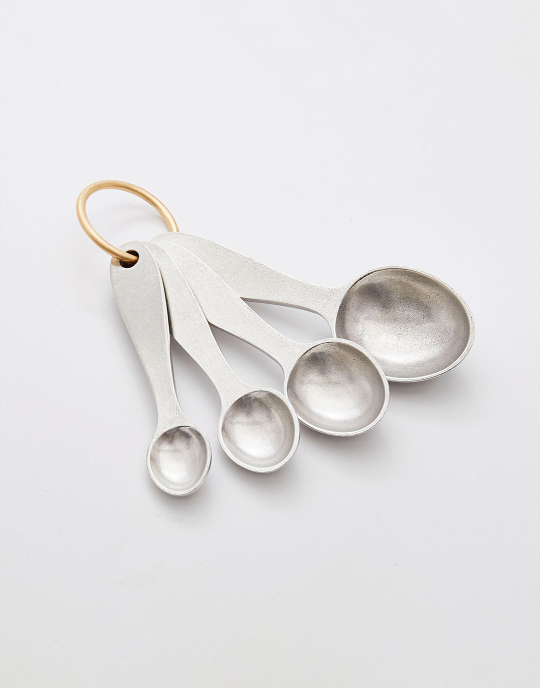 Handmade Pewter Measuring Spoons, Instruments