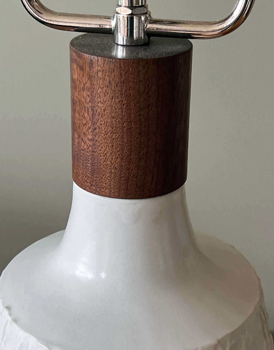One-Of-A-Kind Stucco Table Lamp