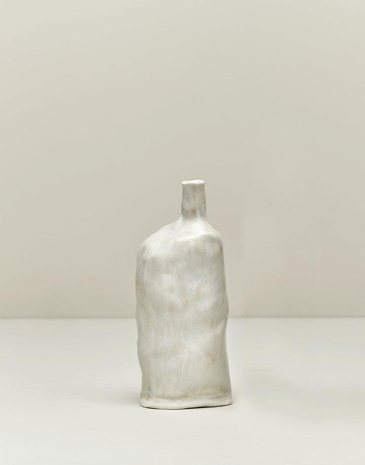 Set of One-Of-A-Kind Bottle Vases