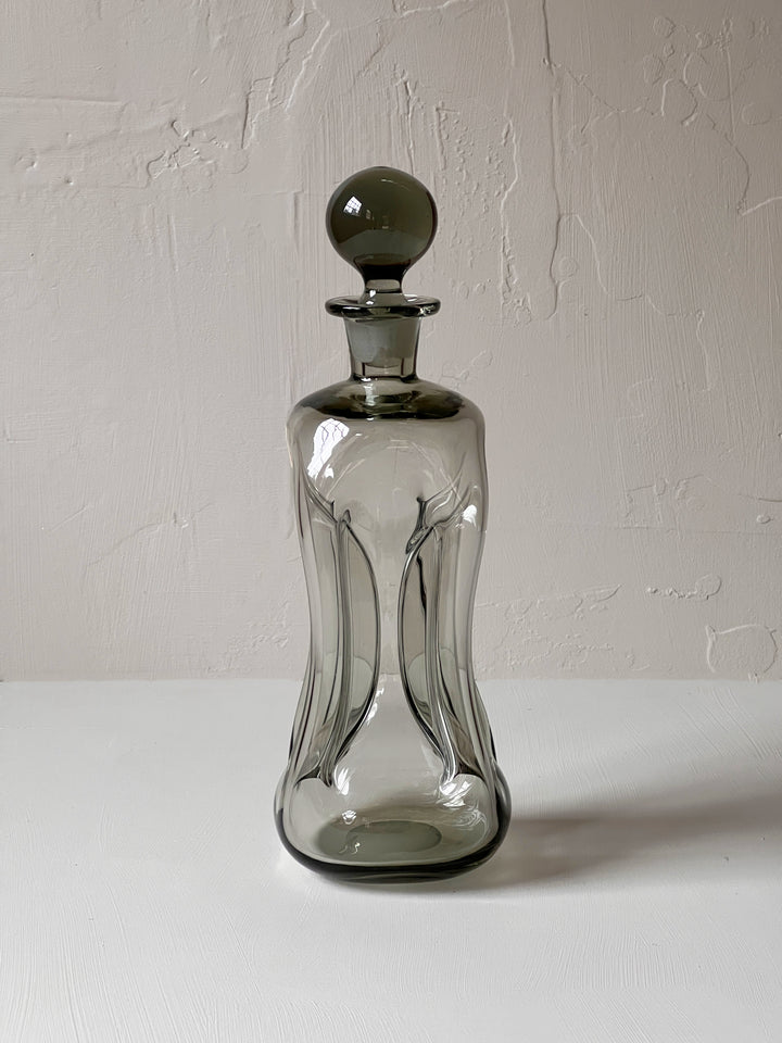 Vintage Holmegaard Blown Glass Decanter